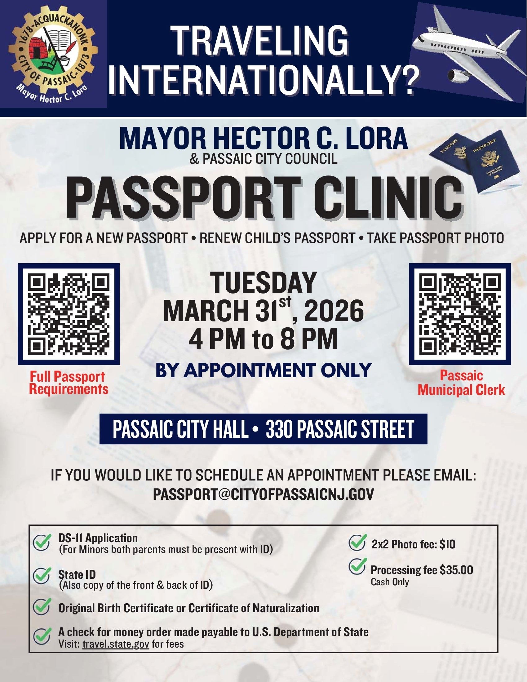 Passport Clinic - March 2026 Eng