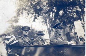 Generals Pershing, Benson and Marshall on Memorial Day