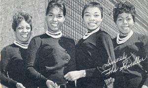 Shirelles in a Photo for New York City for Billboard Music Week - 1960