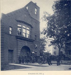 Engine Company Number 5 Linden Hose Company Corner of Broadway and Linden Street 1